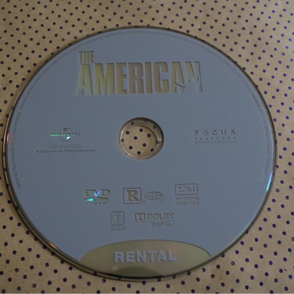 The American DVD DISC ONLY